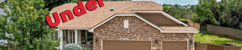 Highlands Ranch Homes For Sale Under Contract